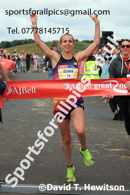 The 2024 Great North 10k Road Race, Newcastle.  Photo: David T. Hewitson/Sports for All Pics